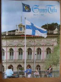 Suomen Turku 1987 nr 3 - Hansa-kortteli, Nikolai Lehto, Sgyn, maaherra Pirkko Työläjärvi