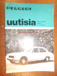 Peugeot Uutisia 1971 / 3 Lokakuu