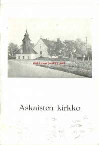 Askaisten  kirkko - esite 1968