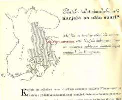 Oletko tullut ajatelleeksi ...  Karjalan kirja - mainos