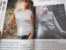 Marks modejournal nr 43 -käsityölehti, virkkaus, neulomis- ja ompelumalleja työohjeineen, ruotsinkielinen, mukana suomenkieliset työohjeet