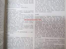 Marks modejournal nr 43 -käsityölehti, virkkaus, neulomis- ja ompelumalleja työohjeineen, ruotsinkielinen, mukana suomenkieliset työohjeet