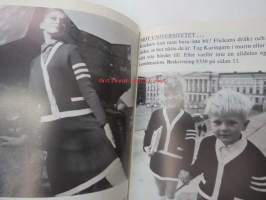 Marks modejournal nr 43 -käsityölehti, virkkaus, neulomis- ja ompelumalleja työohjeineen, ruotsinkielinen, mukana suomenkieliset työohjeet