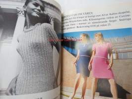 Marks modejournal nr 43 -käsityölehti, virkkaus, neulomis- ja ompelumalleja työohjeineen, ruotsinkielinen, mukana suomenkieliset työohjeet