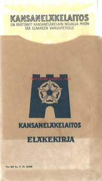 Eläkekirja 1960,   pankkikirja