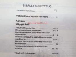 Volvo Penta Purjeveneenvetolaite 110 S Korjaamokäsikirja suomeksi