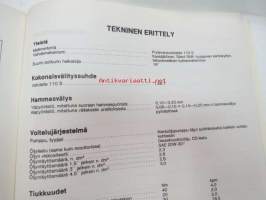 Volvo Penta Purjeveneenvetolaite 110 S Korjaamokäsikirja suomeksi