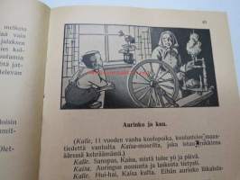 Lukemisto Suomen lapsille II (Kuvitus Rudolf Koivu ja Martta Wendelin, jolta 3 kokosivun värikuvaa)