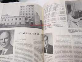 Tehostaja 1947 nr 5 / Teollisuuden Työteholiiton lehti, pyrittiin tuotannon järjestelyn ja tehokkuuden parantamiseen, esittelee työtapoja /menetelmiä, koneita