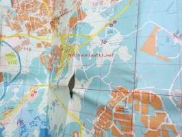 Helsinki opaskartta 1 : 18 000 Helsingfors guidekarta 1965