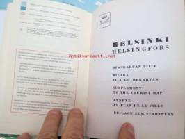 Helsinki opaskartta 1 : 18 000 Helsingfors guidekarta 1965