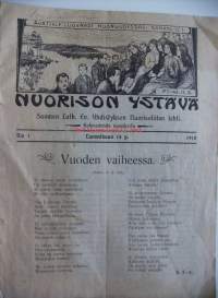 Nuorison ystävä : Ewankeelis-luterilaisen nuorukais-yhdistyksen lehti 1910 nr  1 , Antrrea rukoushuone,