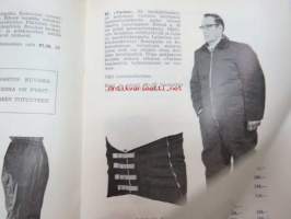 Ahon Turkis, Mieto -postimyyntiluettelo 1967, turkit, turkislakit, saappaat, hansikkaat, autovällyt, istuinsuojat