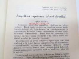 Suojelkaa lapsianne tuberkuloosilta - lyhyt esitelmä