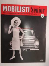 Mobilisti Senior, 2013 nr 1 -Lehti vanhojen autojen harrastajille, sisällysluettelo löytyy kuvista.