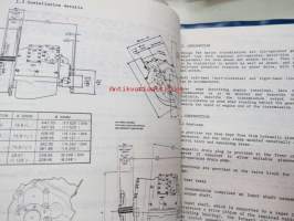 Nevage PRM 301 marine gearbox -workshop manual, kopio