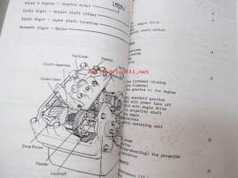 Nevage PRM 401 marine gearbox -workshop manual, kopio
