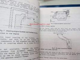 Nevage PRM 401 marine gearbox -workshop manual, kopio