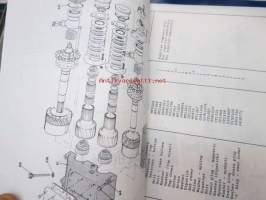 Nevage PRM 401 marine gearbox -workshop manual, kopio