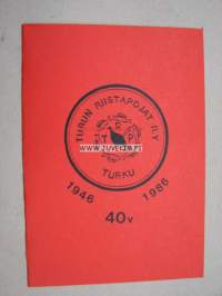 Turun Riistapojat ry 40 vuotta 1946-1986