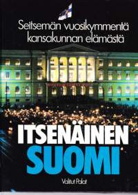 Itsenäinen Suomi - seitsemän vuosikymmentä kansakunnan elämästä. Kronologisesti etenevä historiateos Suomesta maailmanhistorian pyörteissä, 1987.