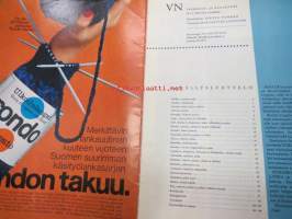 Virkkaus- ja neuletyöt 1969 nr 2  Sis. mm malleja neulekoneelle.  Lasten ja vauvojen neulemalleja