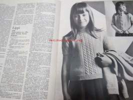 Virkkaus- ja neuletyöt 1969 nr 2  Sis. mm malleja neulekoneelle.  Lasten ja vauvojen neulemalleja