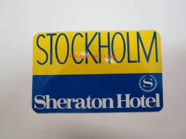 Stockholm Sheraton Hotel -tarra