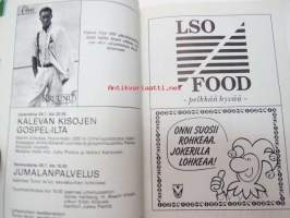 Kalevan kisat Turussa 28.-30.7.1989 käsiohjelma