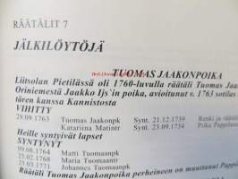 Liitsolan kyläkirja 4  Käsityöläiset, työväestö ja muut itselliset ajalta 1690-1950. Punkalaidun