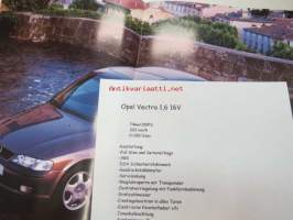 Opel Vectra Bel Air -myyntiesite