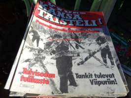 Kansa taisteli - miehet kertovat 1984 nr 11. Pommikoneella Äänisen takana, Tankit tulevat Viipuriin!