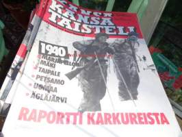 Kansa taisteli - miehet kertovat 1986 nr 1. Marjapellonmäki, Taipale, Petsamo, Uomaa, Ägläjärvi