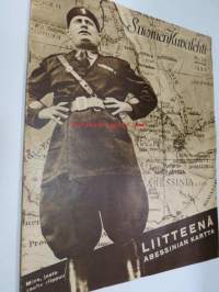 Suomen Kuvalehti 1935 nr 39  syyskuu. Runsas sisältö vuoden 1935 tapahtumia. Artikkeli ja kuva Suomen Joutsen aihe: Joutsenpoikain elämänlanka ( Aarno Karimo ),