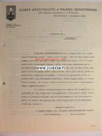 Suomen Vientiyhdistys/Finlands Exportförening Helsingfors/Helsinki 12/1926