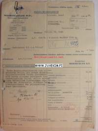 Merihuolto O.Y. Helsinki 17.1.1938
