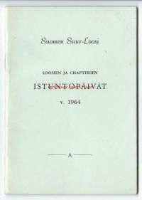 Suomen Loosien  ja Chapterien istuntopäivät 1964