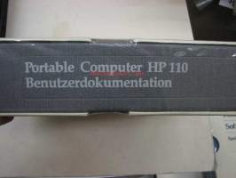 Hewlett Packard Personal Computer Software Library series 100 HP 110 Portable Computer Benutzerdokumentation -käyttöohje