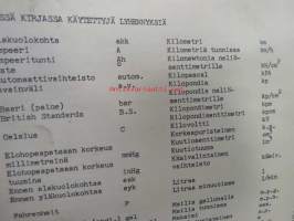 Leyland Sherpa 185, 215, 220, 240, 250 Korjausohjekirja, kirja AKM 3509  - Katso tarkemmat mallit ja sisällysluettelo kuvista