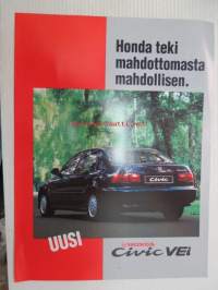 Honda Civic VEi -myyntiesite