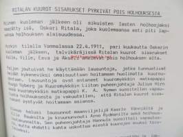 Seitsemän riihen talo. Ritalan rustholli ja sen asukkaat menneinä aikoina Kiikassa