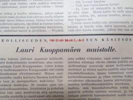 Kotiliesi 1935 nr 2 tammikuu. kansi Martta Wendelin.  Runsaasti kuvia, mainoksia  ja artikkeleja. Vuoden 1935 ajankuvaa. Rauman pitsinnyplääjät