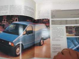 Ford Econoline and Aerostar Vans 1990 -myyntiesite