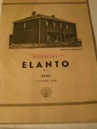 OSUUSLIIKE ELANTO XXX l l 1938 elanto-lehden nr 8 liite