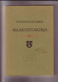 Varsinais-Suomen maakuntakirja 25