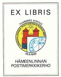 Hämeenlinnan Postimerkkikerho 1983  -  Ex Libris