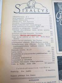 Kotiliesi 1937 nr 7 huhtikuu . Kannen piirtänyt Lea Jännes . Ajankuvaa, muotia ja ruokaohjeita ( mm vehnäsen leipominen) vuodelta 1937.