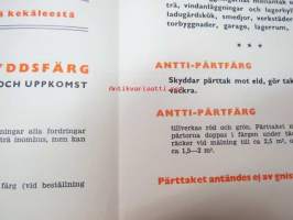 Antitermo-Tulensuojamaali -myyntiesite / Elsdskyddsfärg