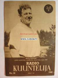 Radiokuuntelija 1945 nr 36