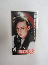 Boy George (Culture Club) -Suosikki-lehden tarra